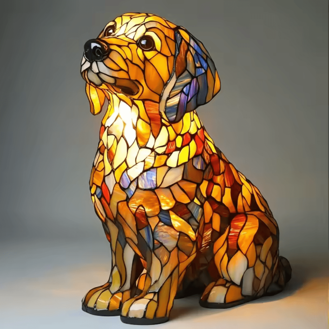 Leuchthund - handgefertigte Lampe, die Herzen erstrahlen lässt - Prestiqlo