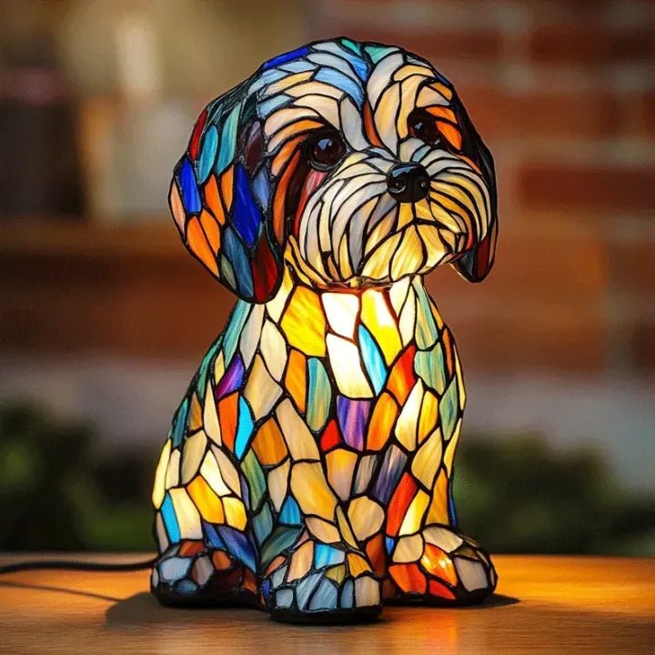 Leuchthund - handgefertigte Lampe, die Herzen erstrahlen lässt - Prestiqlo