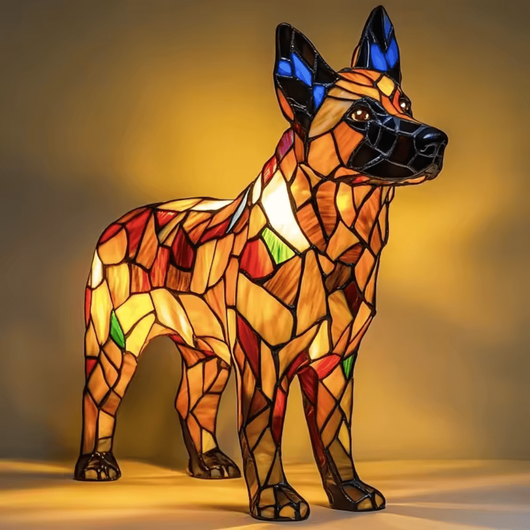 Leuchthund - handgefertigte Lampe, die Herzen erstrahlen lässt - Prestiqlo