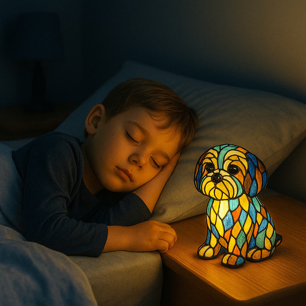 Leuchthund - handgefertigte Lampe, die Herzen erstrahlen lässt - Prestiqlo