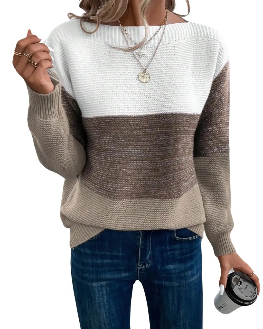 Luna™ Ombre Knit Sweater - Prestiqlo