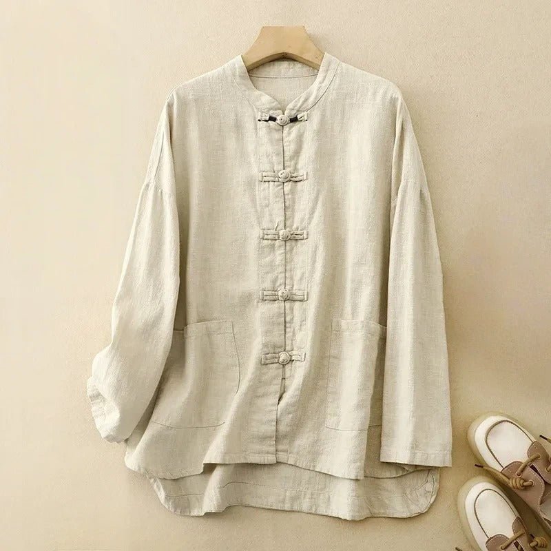 MADINA LINEN SHIRT - Prestiqlo