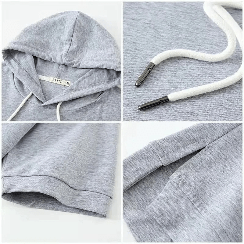 Maison Short - Sleeve Hoodie - Prestiqlo