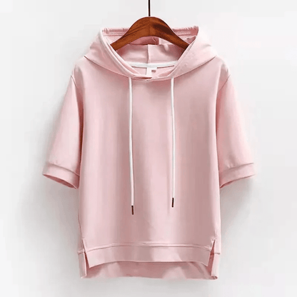 Maison Short - Sleeve Hoodie - Prestiqlo
