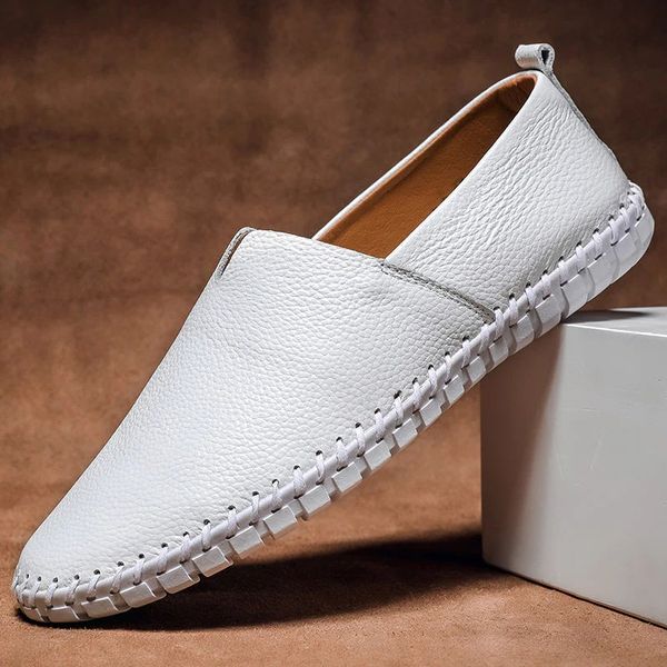 MASSIMO LEATHER LOAFERS - Prestiqlo