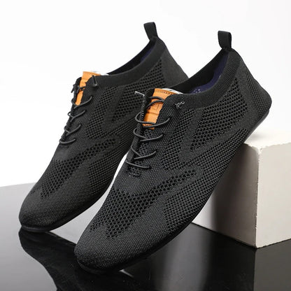Mesh Knit Slip - Ons - Prestiqlo
