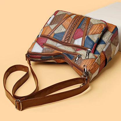 🔥Ne sono rimasti solo 10🔥Borsa a mano Savannah Mosaic - Prestiqlo
