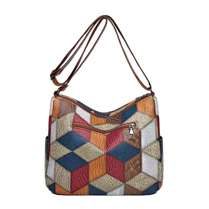 🔥Ne sono rimasti solo 10🔥Borsa a mano Savannah Mosaic - Prestiqlo