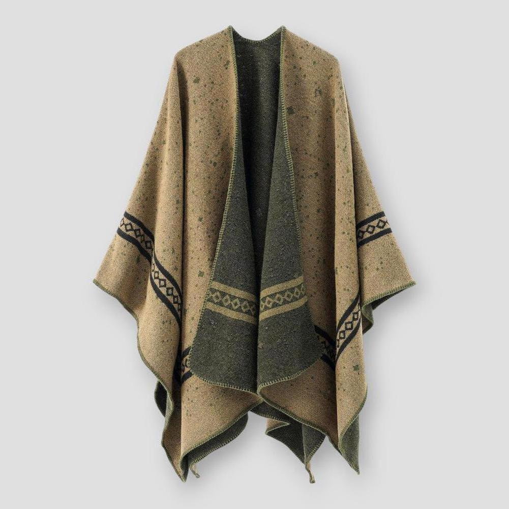 North Royal Kelso Knitted Winter Shawl - Prestiqlo