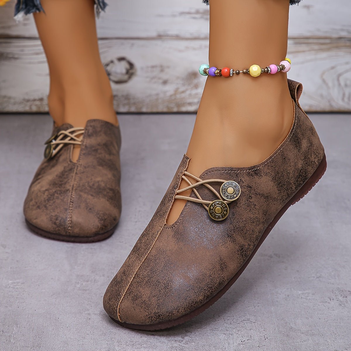 Oline® | SUEDE LOAFER - Prestiqlo