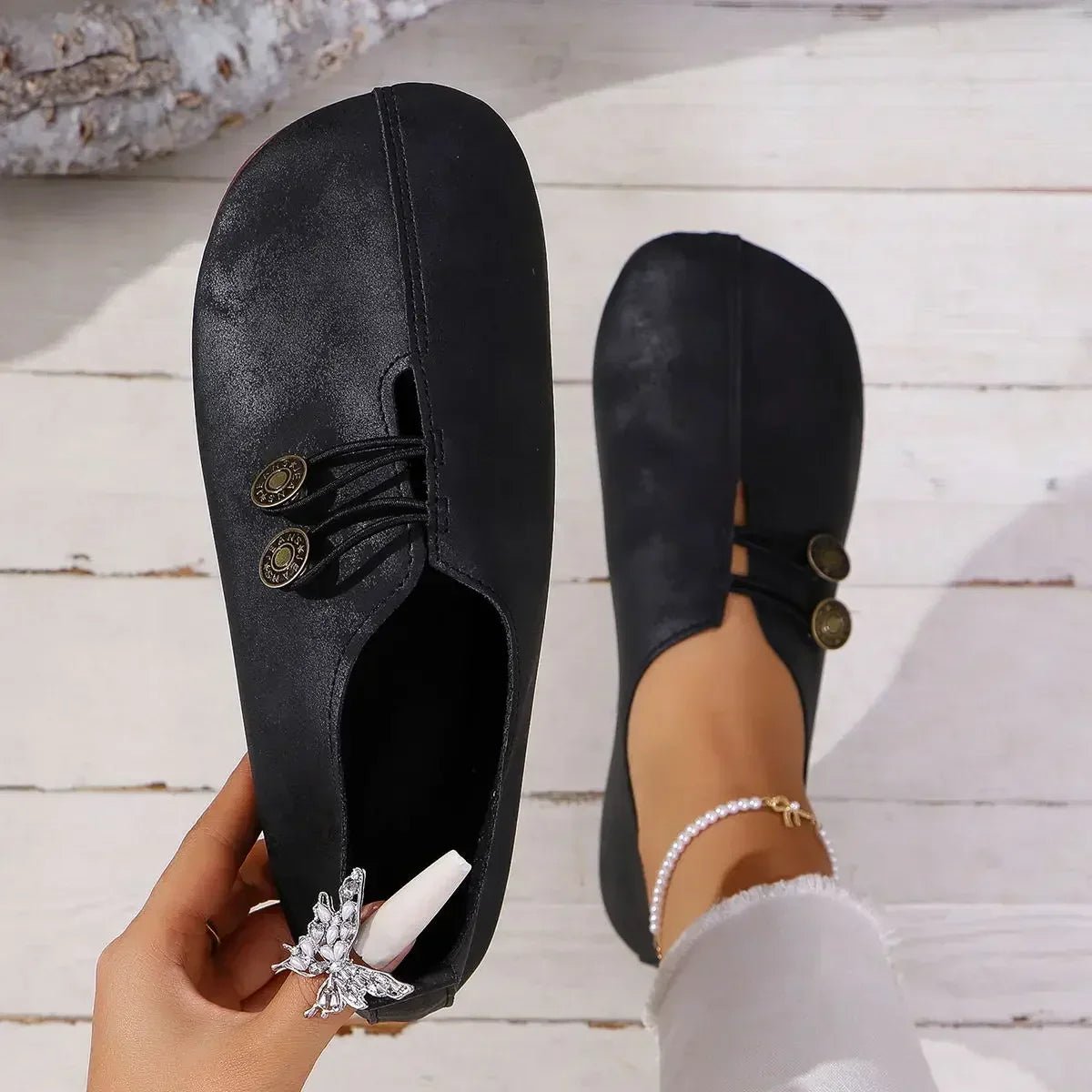 Oline® | SUEDE LOAFER - Prestiqlo