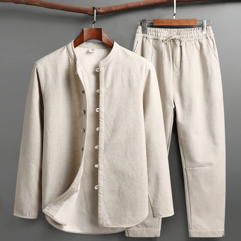 Osaka Linen Set - Prestiqlo