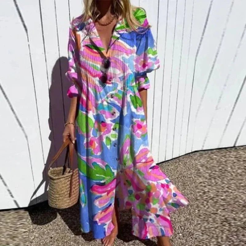 Rimmey | Beachcomber Boho Dress - Prestiqlo