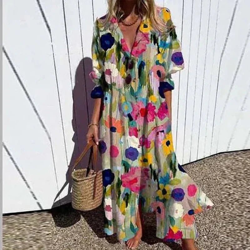 Rimmey | Beachcomber Boho Dress - Prestiqlo