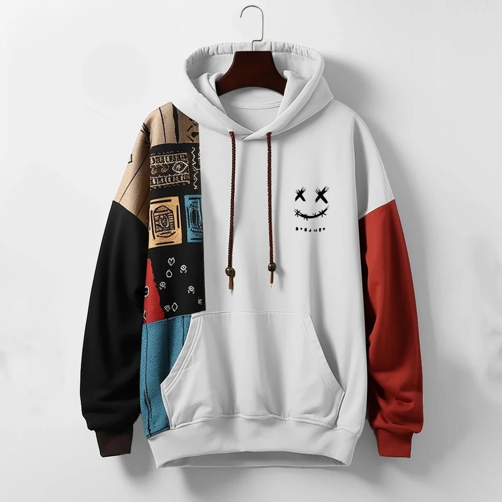RIOT CONTRAST HOODIE - Prestiqlo