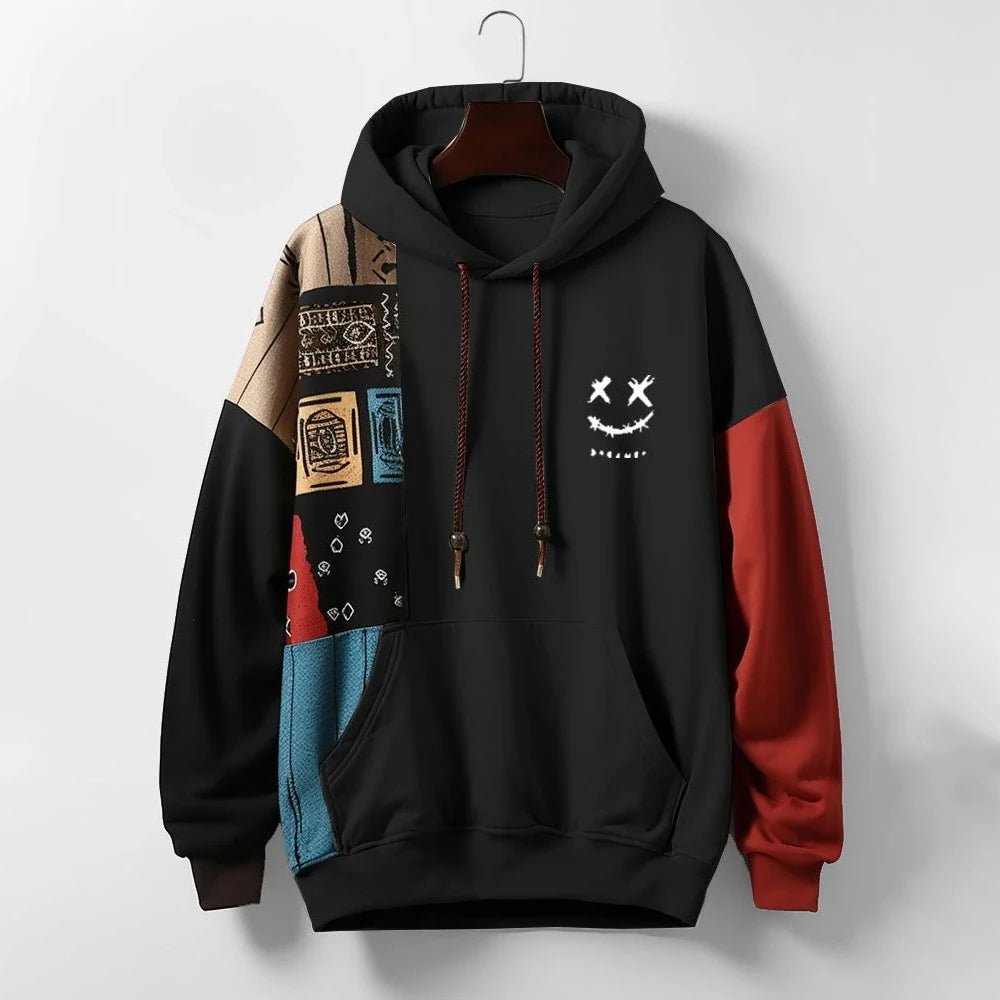 RIOT CONTRAST HOODIE - Prestiqlo