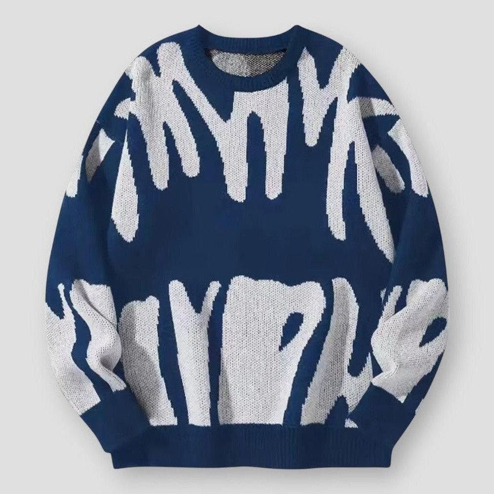 Saint Morris Harrison Loose Knitted Sweater - Prestiqlo