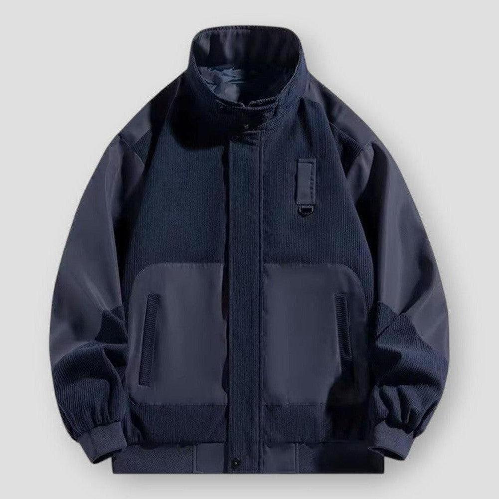 Saint Morris Ruston Corduroy Loose Jacket - Prestiqlo