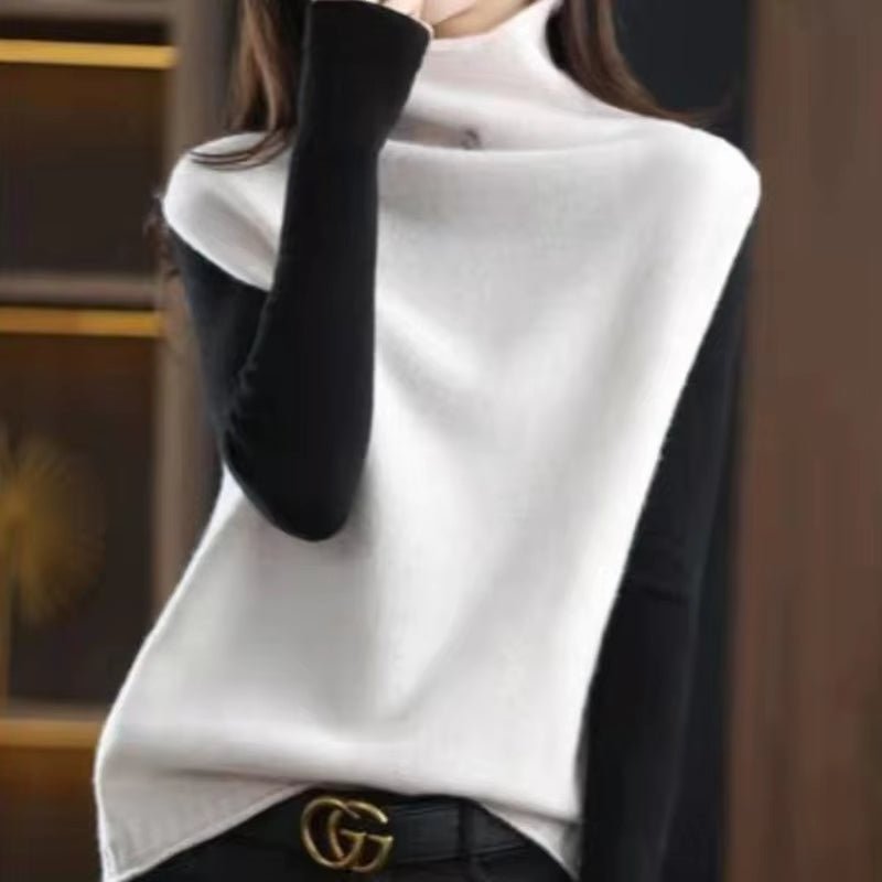 Savile Row Turtleneck Vest - Prestiqlo
