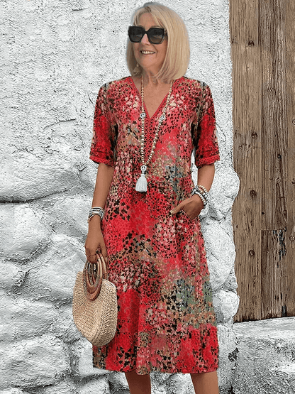 Skyler | Ocean Breeze Summer Dress - Prestiqlo