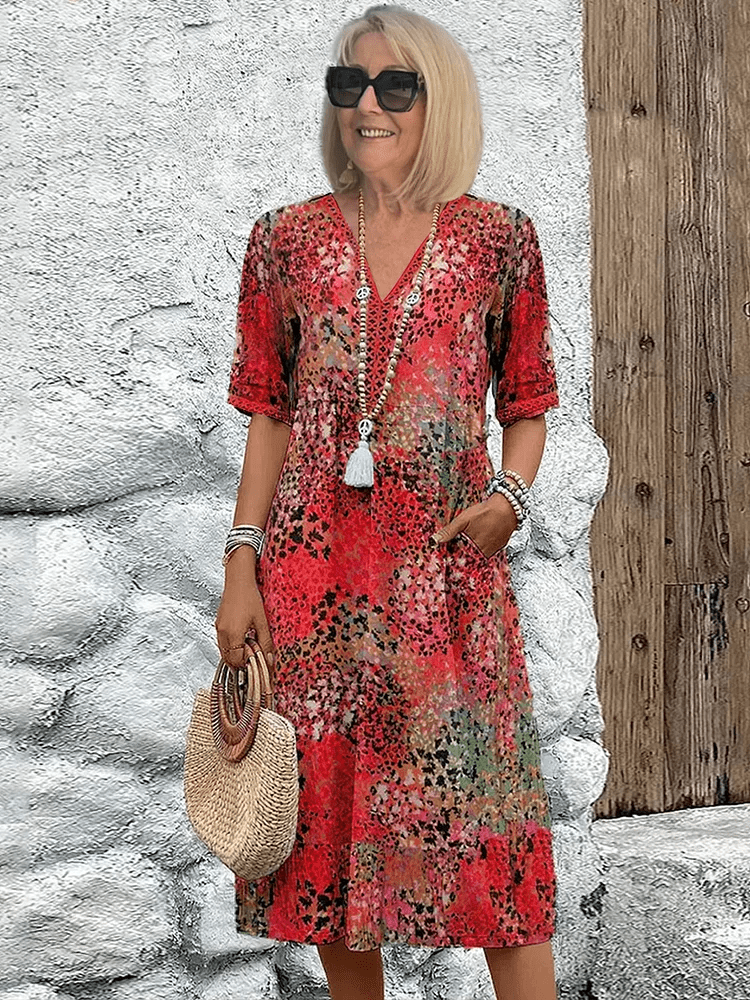Skyler | Ocean Breeze Summer Dress - Prestiqlo