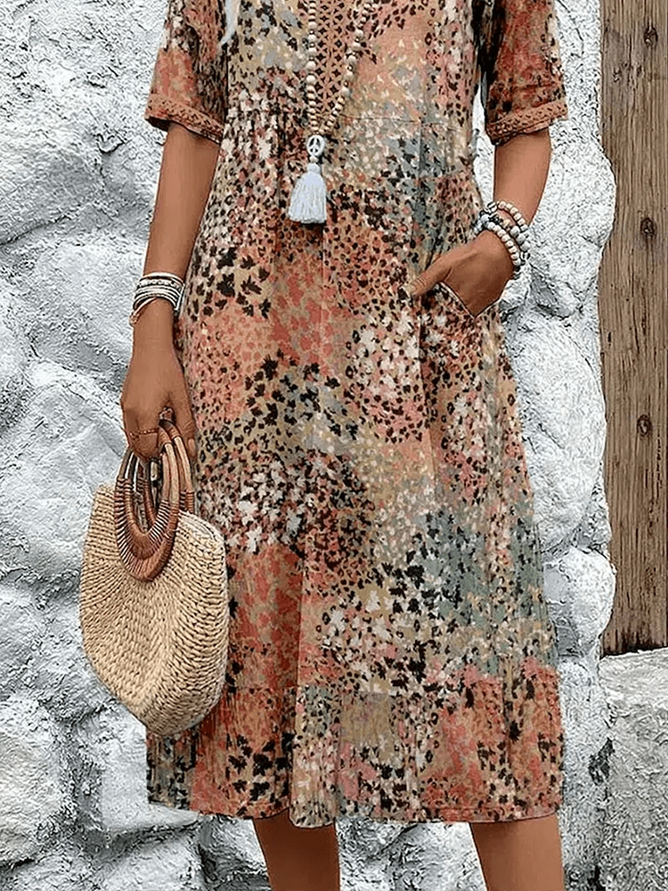 Skyler | Ocean Breeze Summer Dress - Prestiqlo