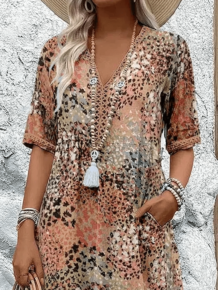 Skyler | Ocean Breeze Summer Dress - Prestiqlo