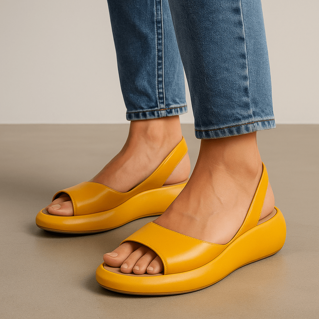 Solea Cushioned Sandals - Prestiqlo