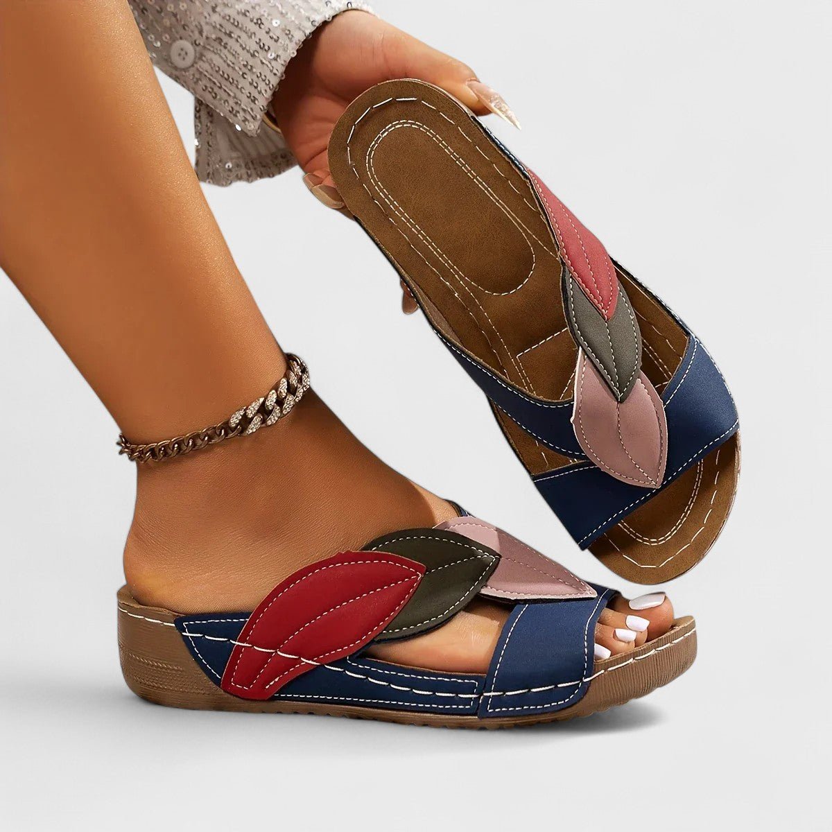 Solveig - Sandalo slip - on - Prestiqlo