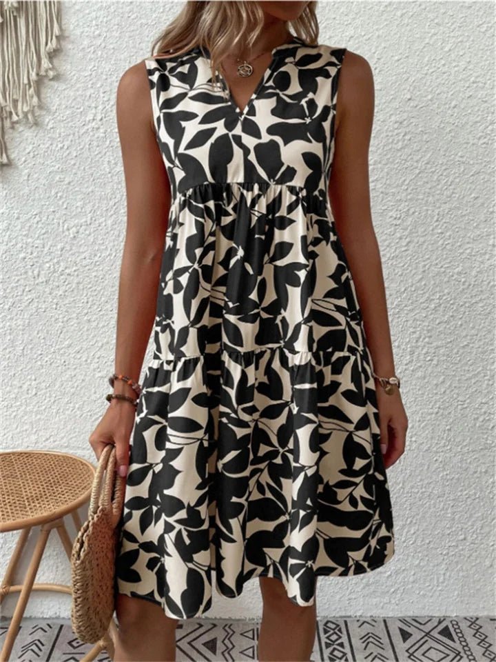 Tasha | Blooming Flowy Dress - Prestiqlo