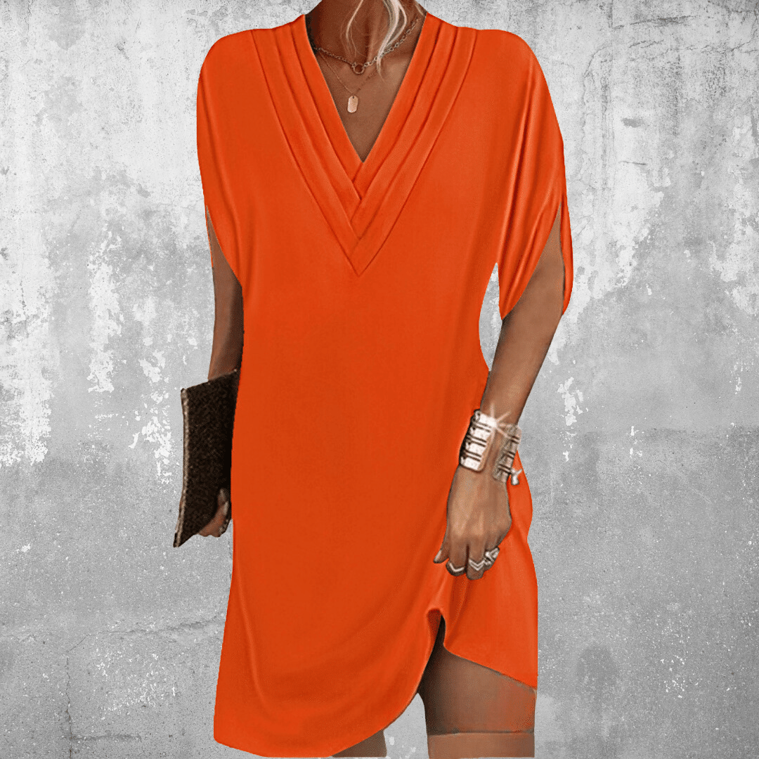 Thalia | Flattering Tummy - Hiding Dress - Prestiqlo