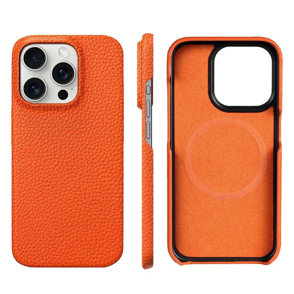 The Candidate Leather iPhone Case - Prestiqlo