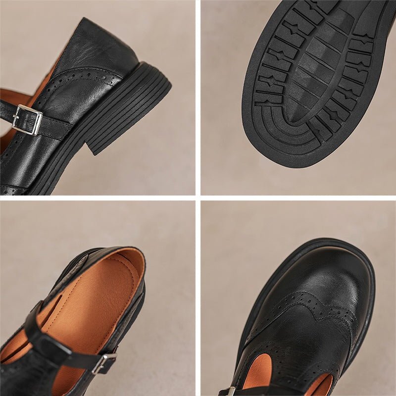 VERDA™ – ELEGANTE MARY JANE - SKO I LÆDER - Prestiqlo