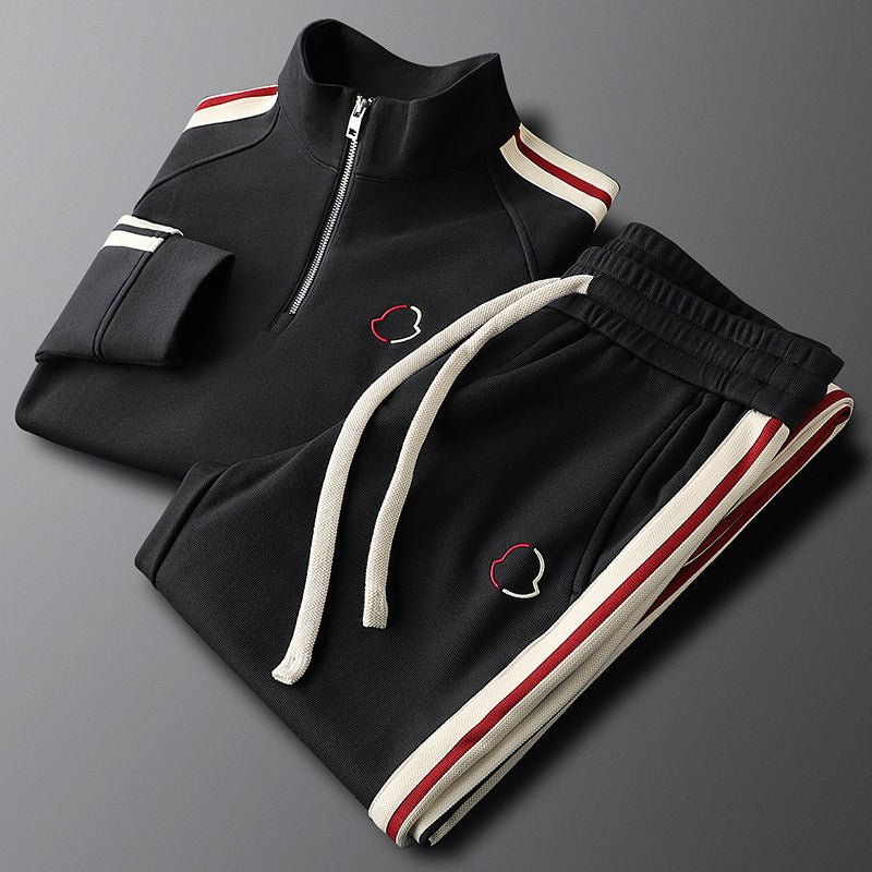 Zax - Men's 2 Piece Quarter - Zip Tracksuit Set - Prestiqlo