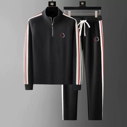 Zax - Men's 2 Piece Quarter - Zip Tracksuit Set - Prestiqlo